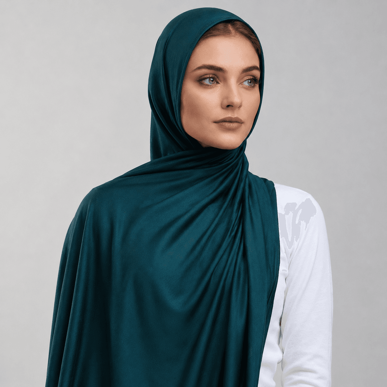Fashion-Forward Bamboo Jersey Shawl — Premium Wrap-Soft — Premium Bamboo Jersey hijab wholesale OEM/ODM | QIUYAN