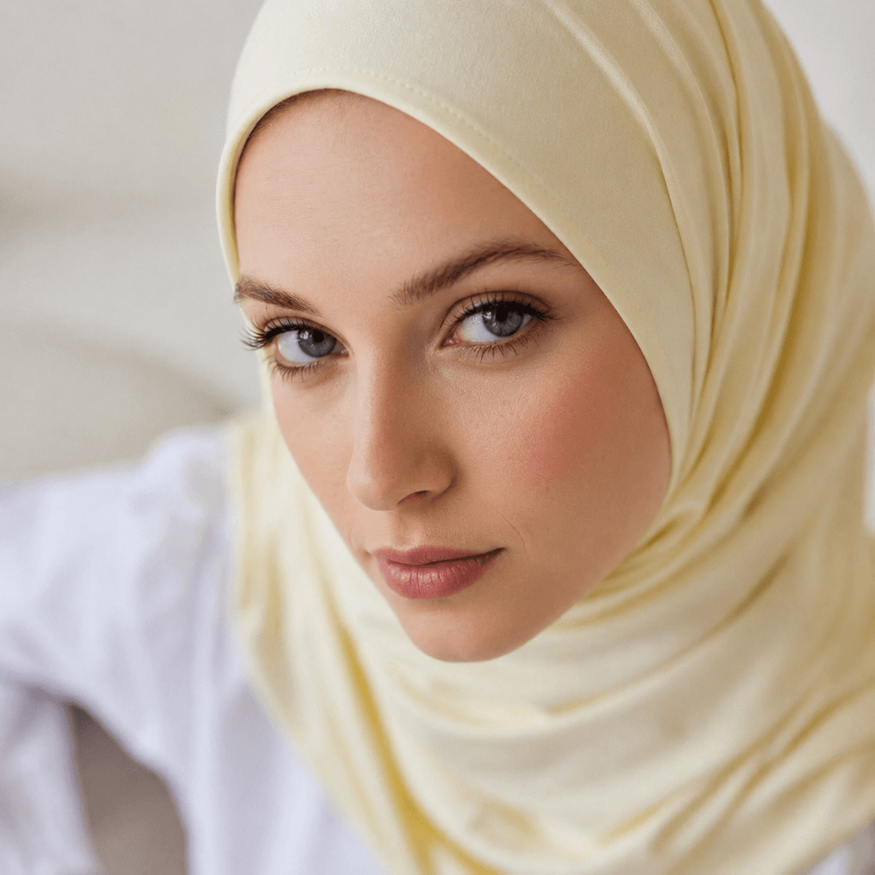 Classic Plain Long Bamboo Jersey Hijab Shawl — Thick Bamboo Jersey hijab wholesale OEM/ODM | QIUYAN