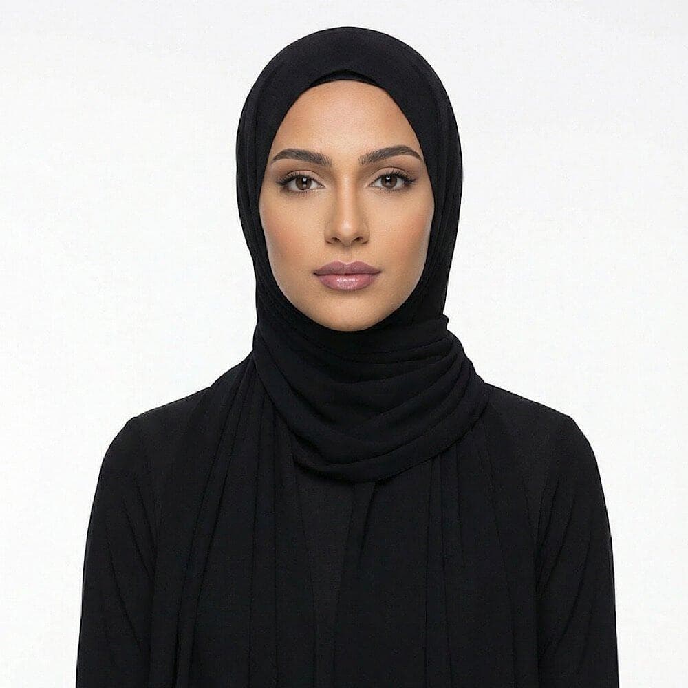 Solid Liquid Jersey Hijab — Soft Breathable, Non See-Through — Liquid Jersey hijab wholesale OEM/ODM | QIUYAN