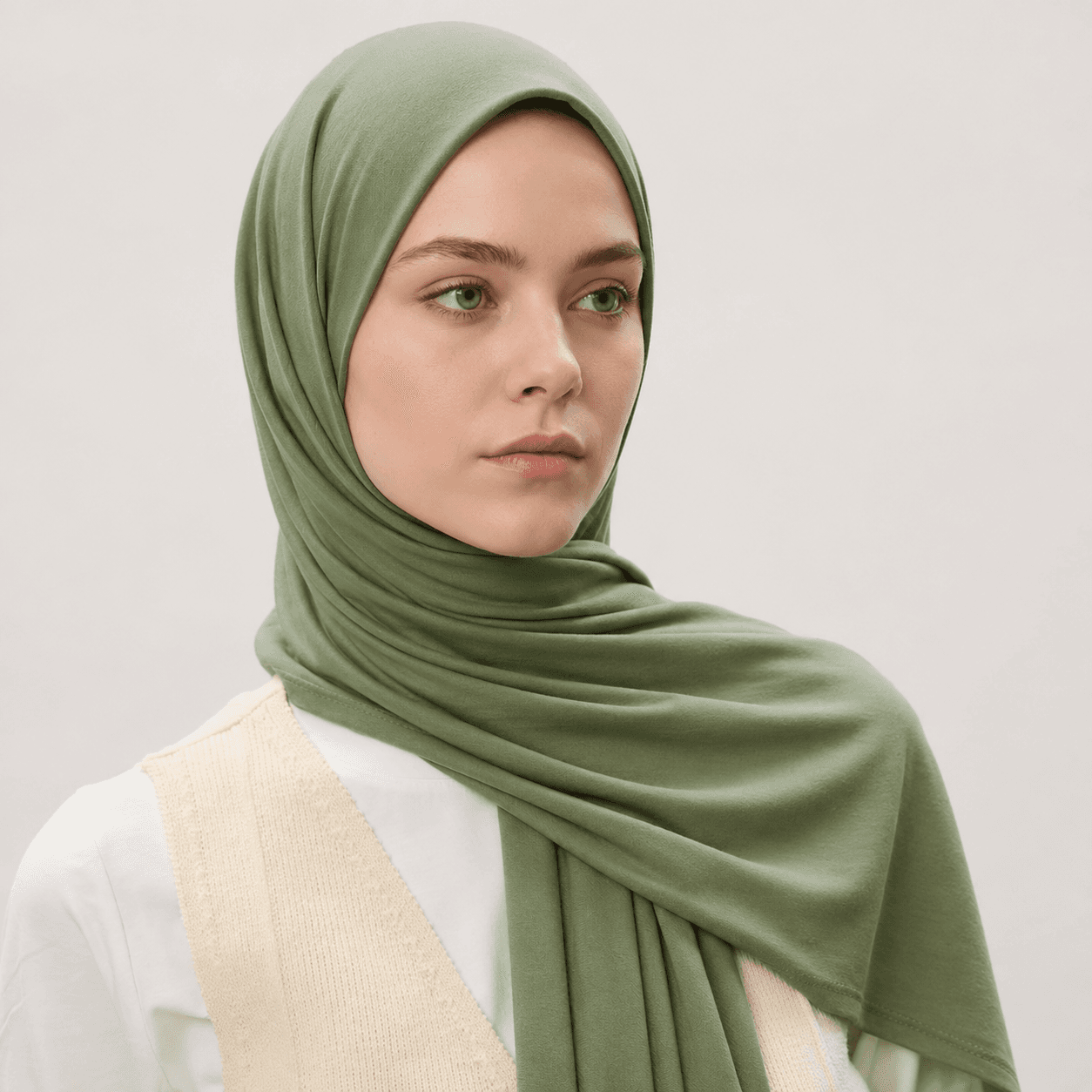 Premium Jersey Head Wrap — Stretchy Bamboo Cotton Undercap — Bamboo Cotton Jersey hijab wholesale OEM/ODM | QIUYAN