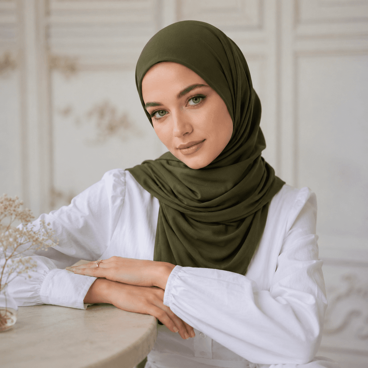 Premium Jersey Cotton Scarf — Latest Design Muslim Hijab — Premium Jersey Cotton / Polyester hijab wholesale OEM/ODM | QIUYAN