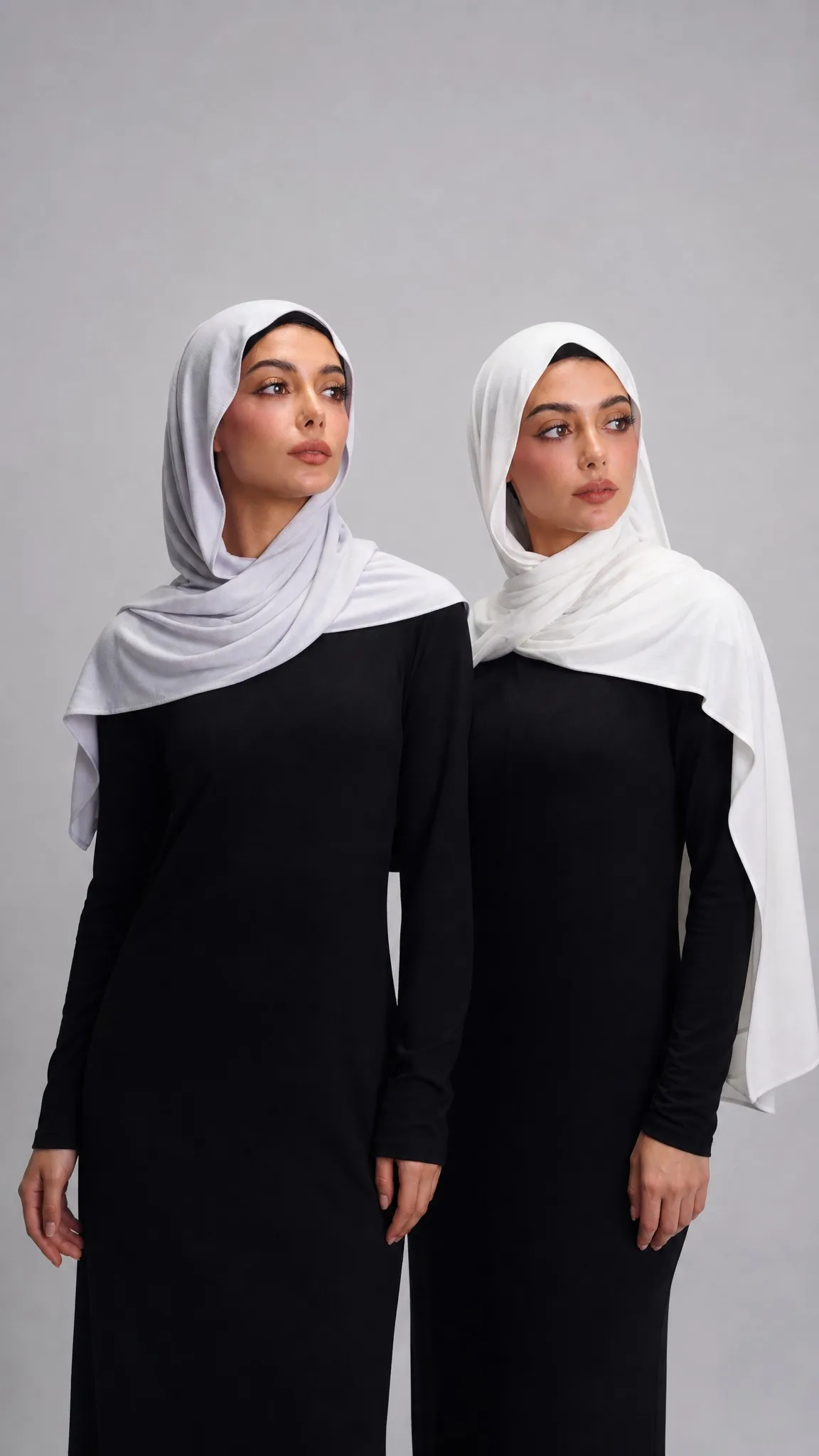 Private Label Cotton Jersey Hijab — Wholesale Solid Colors, OEM Manufacturer | Classic Everyday Collection — Mercerized Cotton Jersey hijab, 50 pcs MOQ, OEM/ODM wholesale | QIUYAN — view 1