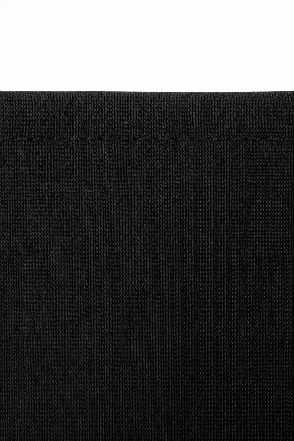 Private Label Cotton Jersey Hijab — Wholesale Solid Black, OEM Manufacturer | Essential Everyday Collection — Mercerized Cotton Jersey hijab, 50 pcs MOQ, OEM/ODM wholesale | QIUYAN — view 6