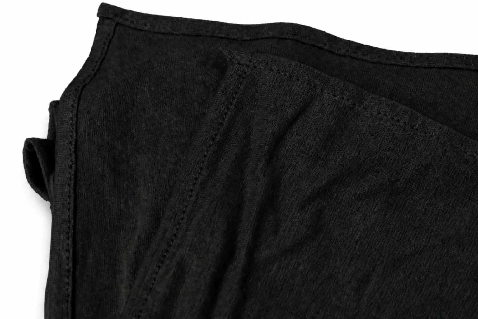 Private Label Cotton Jersey Hijab — Wholesale Solid Black, OEM Manufacturer | Essential Everyday Collection — Mercerized Cotton Jersey hijab, 50 pcs MOQ, OEM/ODM wholesale | QIUYAN — view 5
