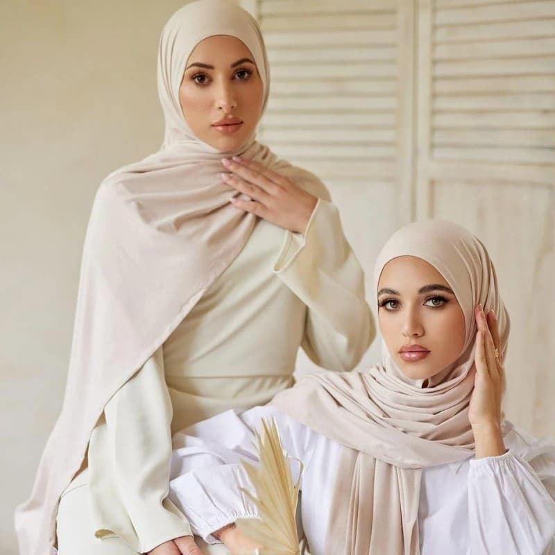 Premium Jersey Cotton Hijab — Luxury Soft Shawl — Premium Jersey Cotton hijab wholesale OEM/ODM | QIUYAN