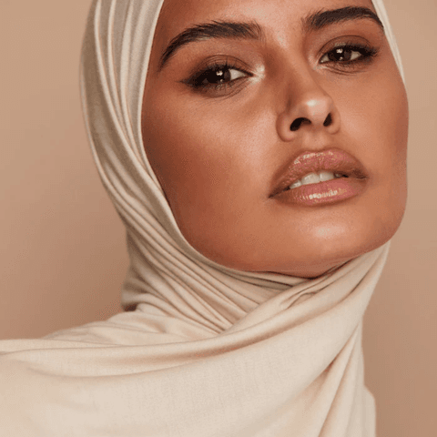 Custom Premium Jersey Cotton Hijab — 4-Way Stretch — Premium Jersey Cotton hijab wholesale OEM/ODM | QIUYAN