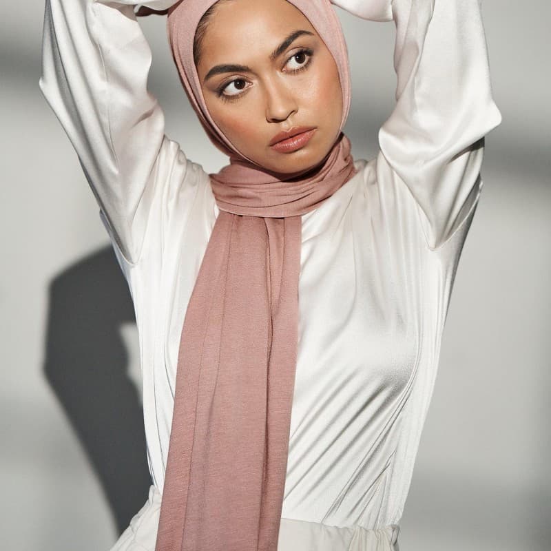 Cotton Jersey Hijab — Elastic Stretch Wrap Shawl — Cotton Jersey hijab wholesale OEM/ODM | QIUYAN