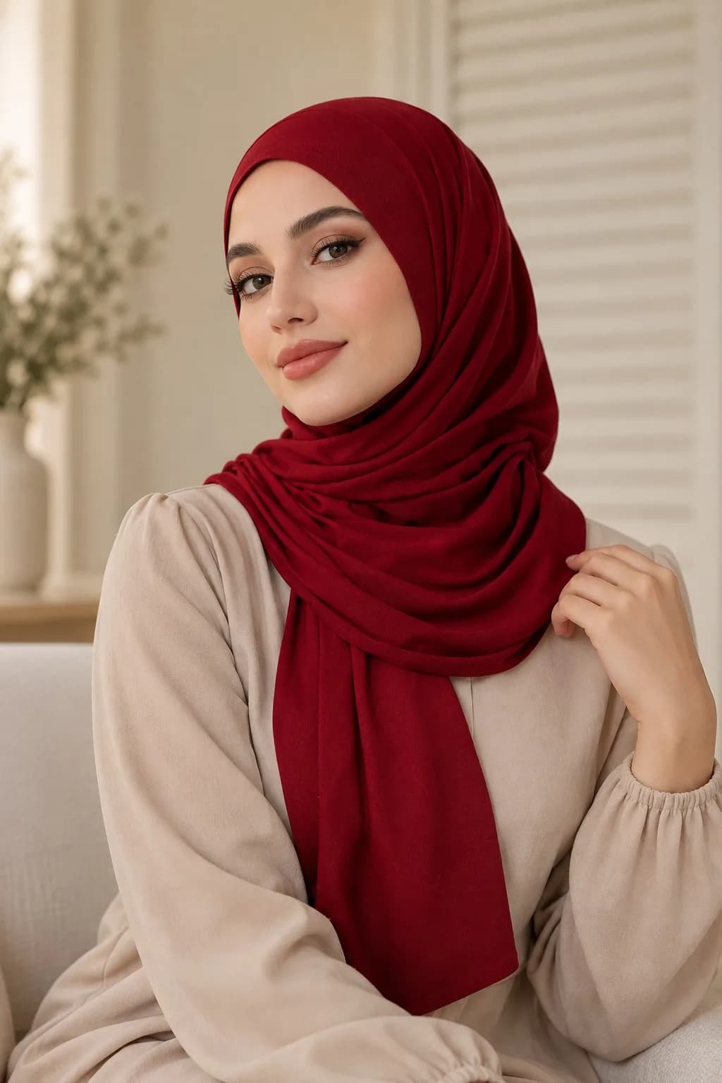 Custom Cotton Jersey Hijab Wholesale | OEM Private Label Hijab Manufacturer — Mercerized Cotton Jersey hijab, 50 pcs MOQ, OEM/ODM wholesale | QIUYAN